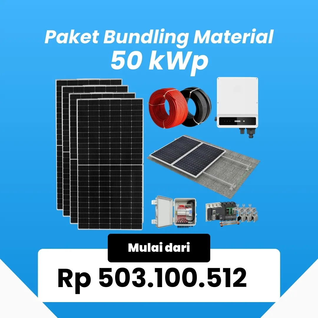 Paket Bundling Material 50 kWp