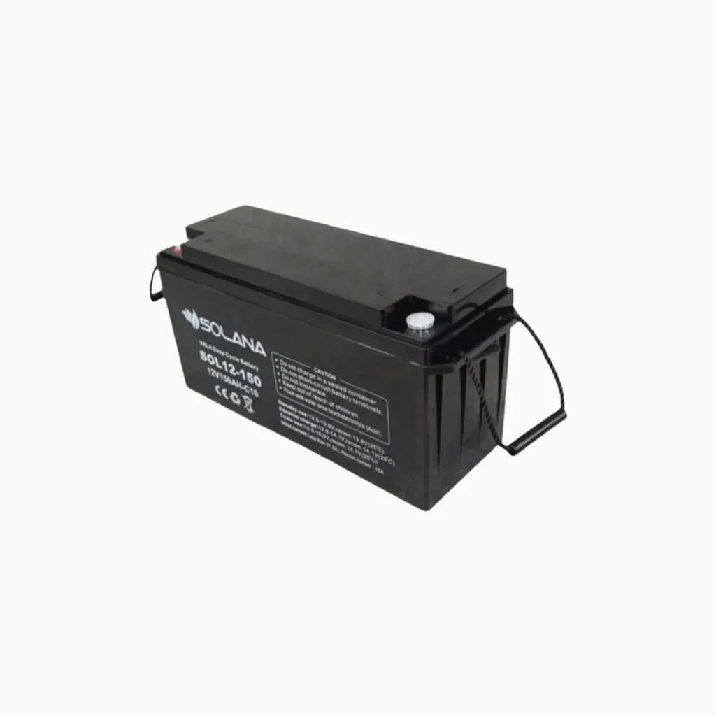 Solana Battery VRLA 150AH C10 12 Volt