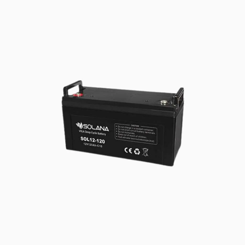 Solana Battery VRLA 120AH C10 12 Volt