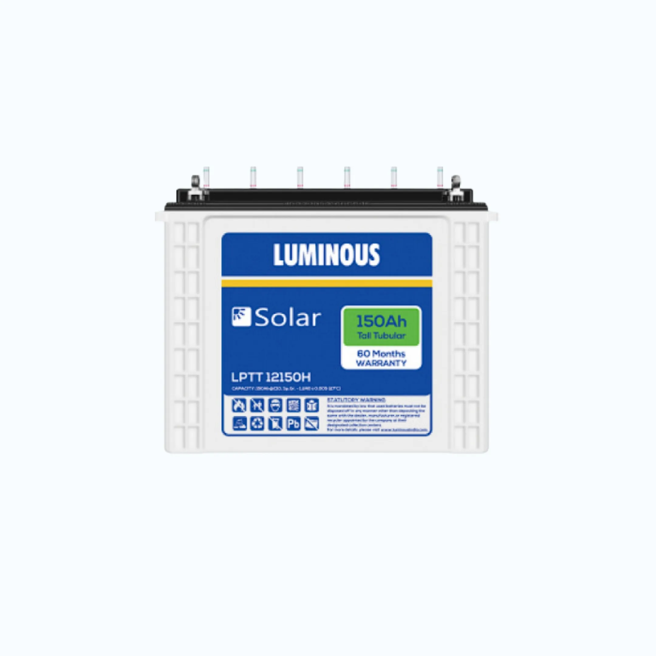 Luminous Battery TUBULAR 150AH 12 Volt
